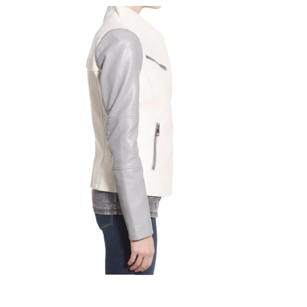 GUESS FAUX LEATHER MOTO - Picture 3 of 12